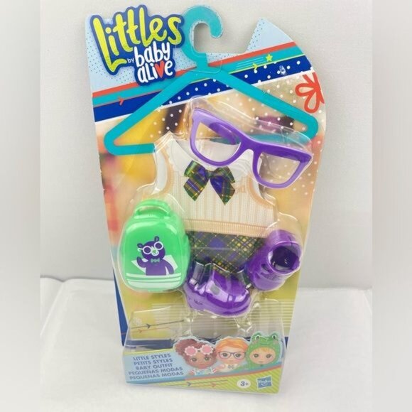 Baby Alive, Little Styles Ready for School Outfit for Littles Doll Clothing - Picture 3 of 6